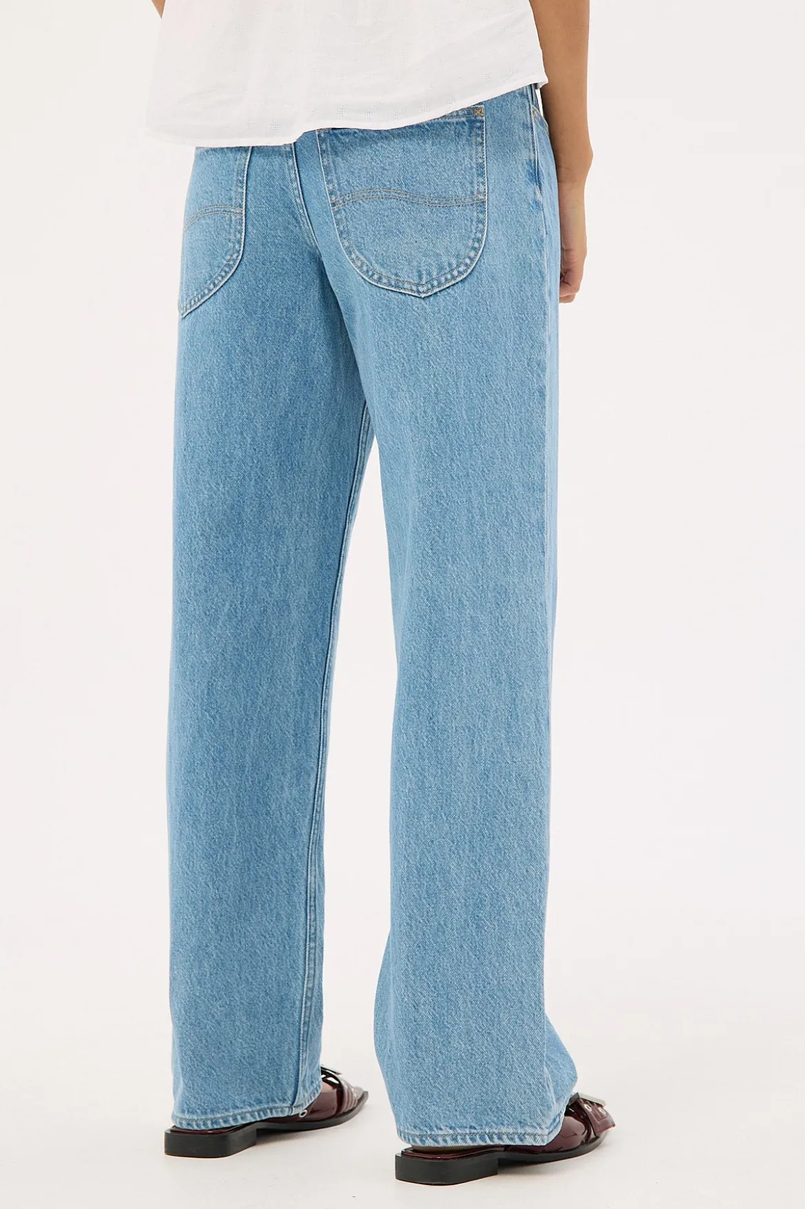 Low Baggy Petite Jean Blue Monday