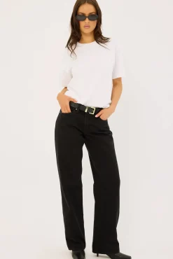 Low Bella Baggy Black Rock