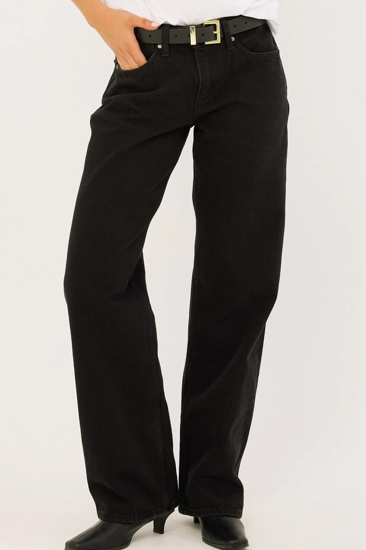 Low Bella Baggy Black Rock