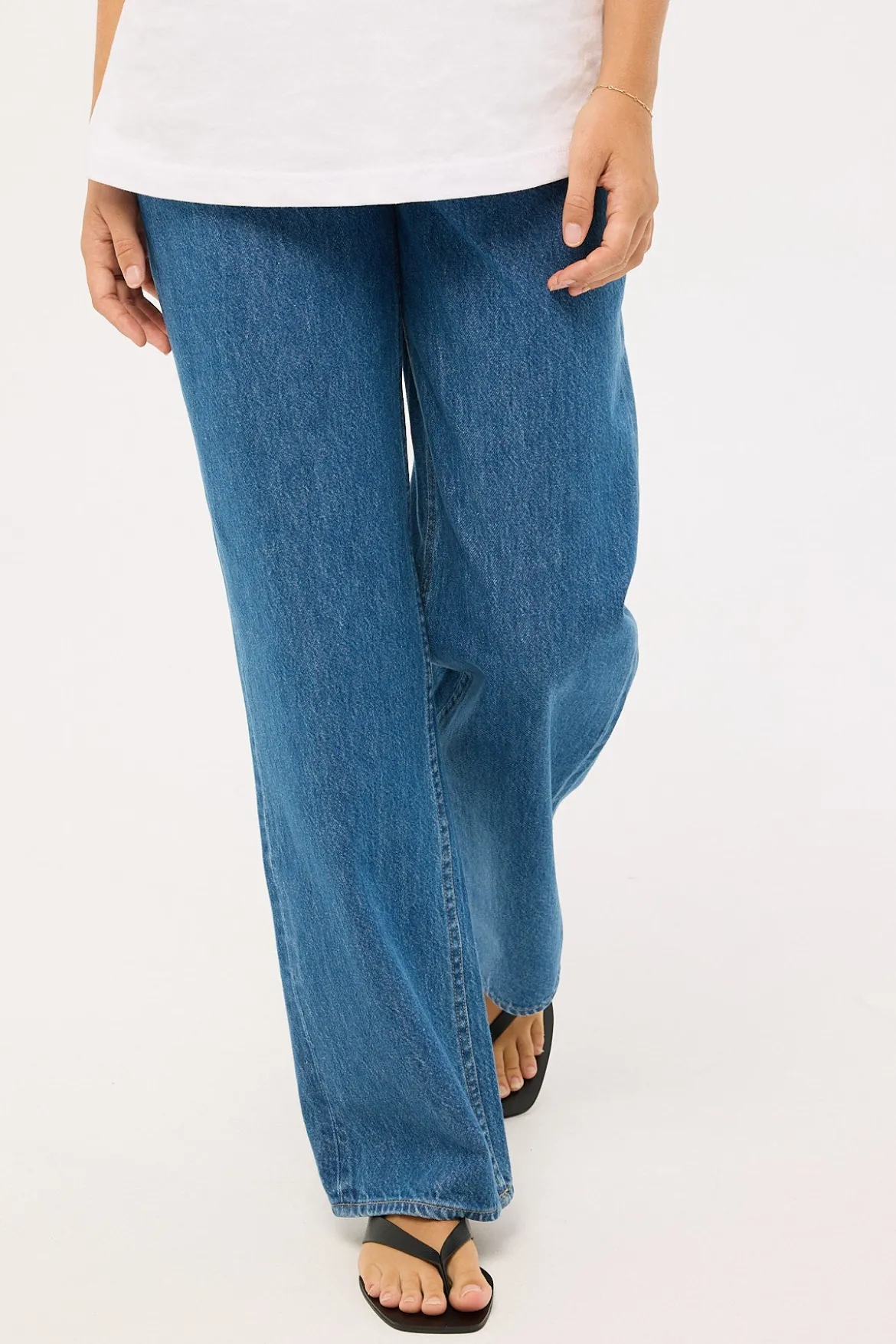 Low Bella Baggy Jean Lush Blues