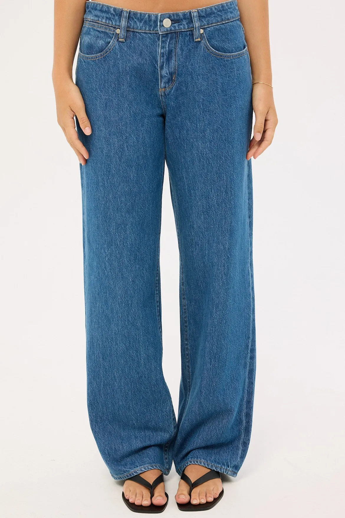 Low Bella Baggy Jean Lush Blues