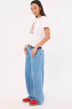 Low Farrah Jean Petite Blue Temptation