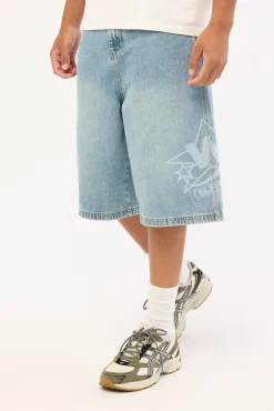 Low Goes Dozer Jean Short Light N Dirty