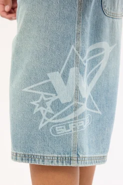 Low Goes Dozer Jean Short Light N Dirty