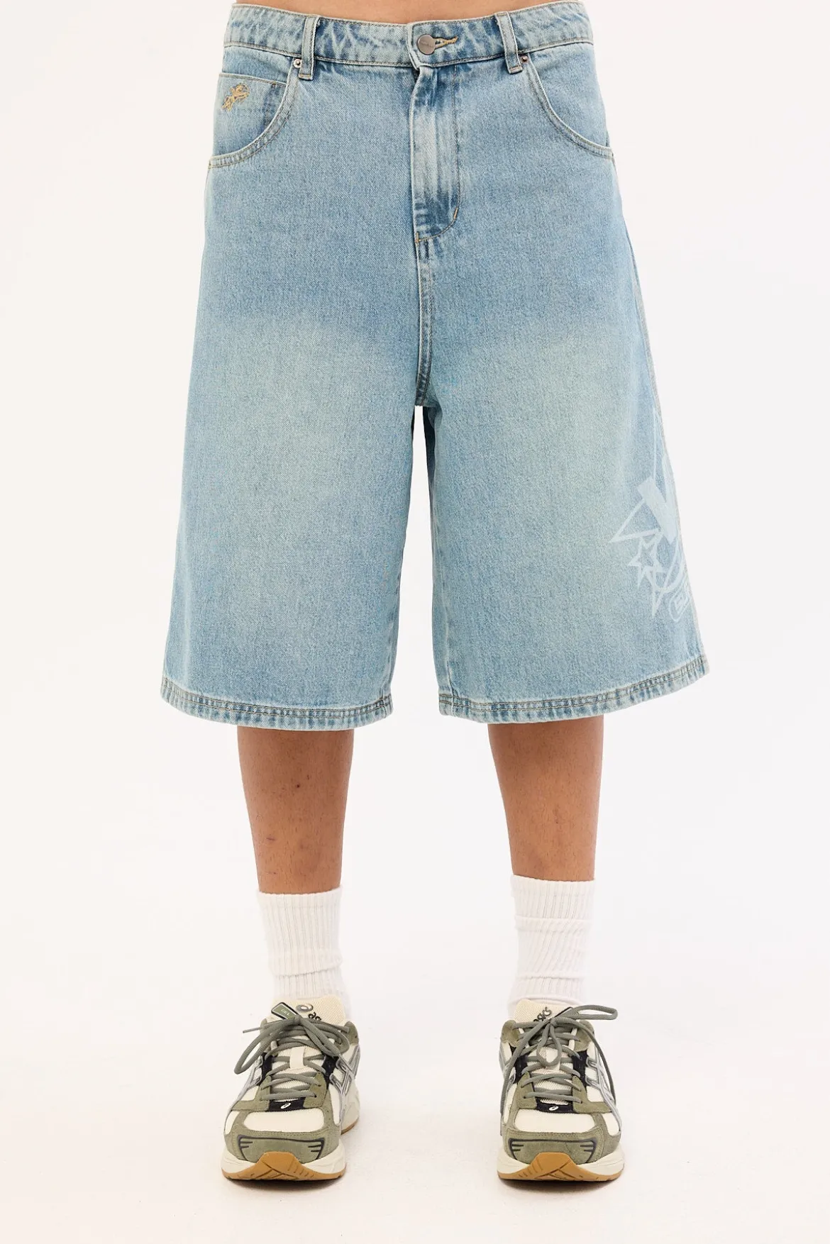 Low Goes Dozer Jean Short Light N Dirty