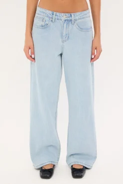 Low Rise Baggy Jean Light Blue Denim