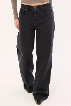 Low Slouch Jean Black Super Used