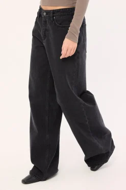 Low Slouch Jean Black Super Used