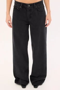 Low Slouch Jean Black Super Used