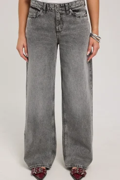 Low Slouch Jean Charcoal Mist