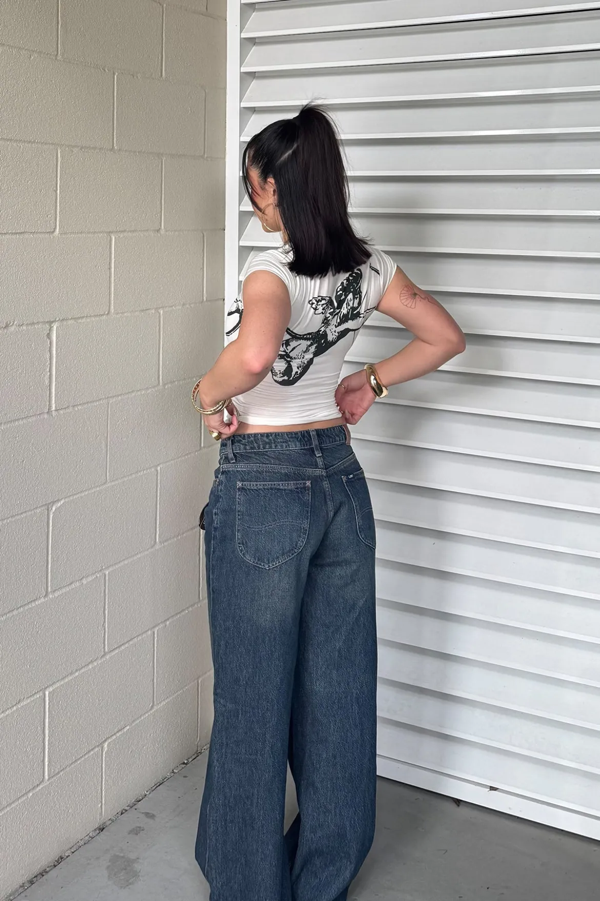 Low Slouch Jean Indigo Soul