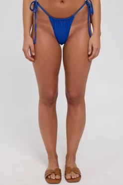 L&t Elodie Tie Bikini Bottom Blue