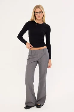 L&t Lucy Long Sleeve T-shirt Black