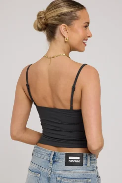 L&t Zadie Cami Top Ash Charcoal