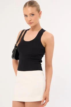 Luca Mini Skirt White
