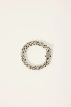 Lucid Thick Chain Bracelet Silver