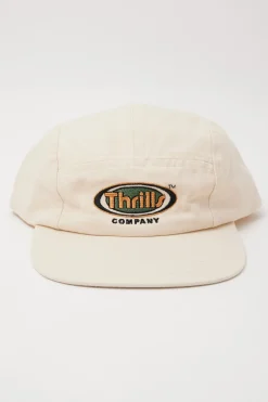 Lucien Curved 5 Panel Cap Bone