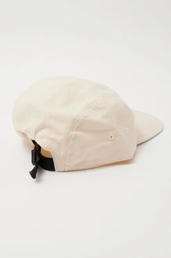 Lucien Curved 5 Panel Cap Bone