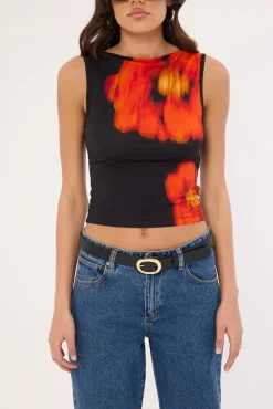 Lucky For You Tank Black