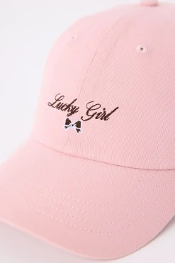 Lucky Girl Cap Light Pink