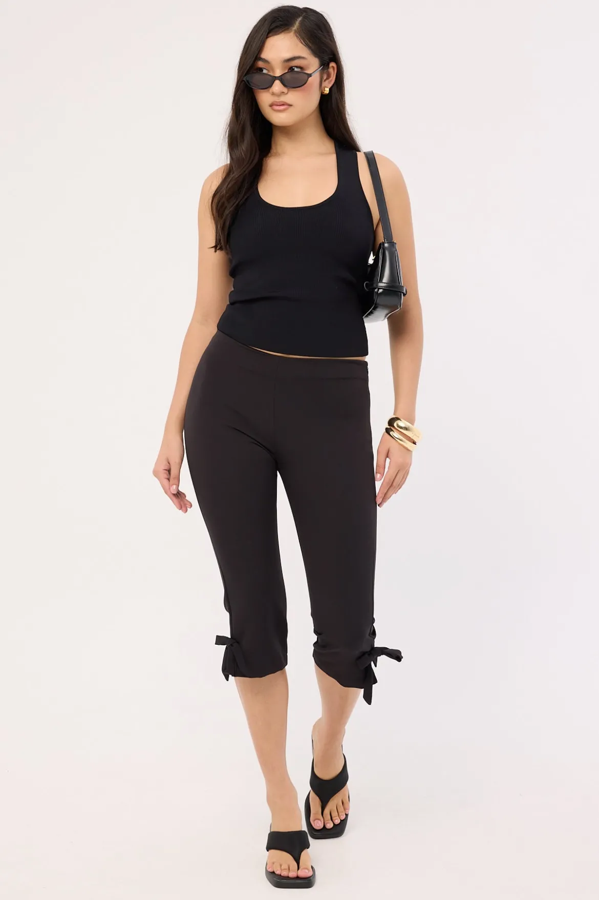 Lucy Capri Pants Black