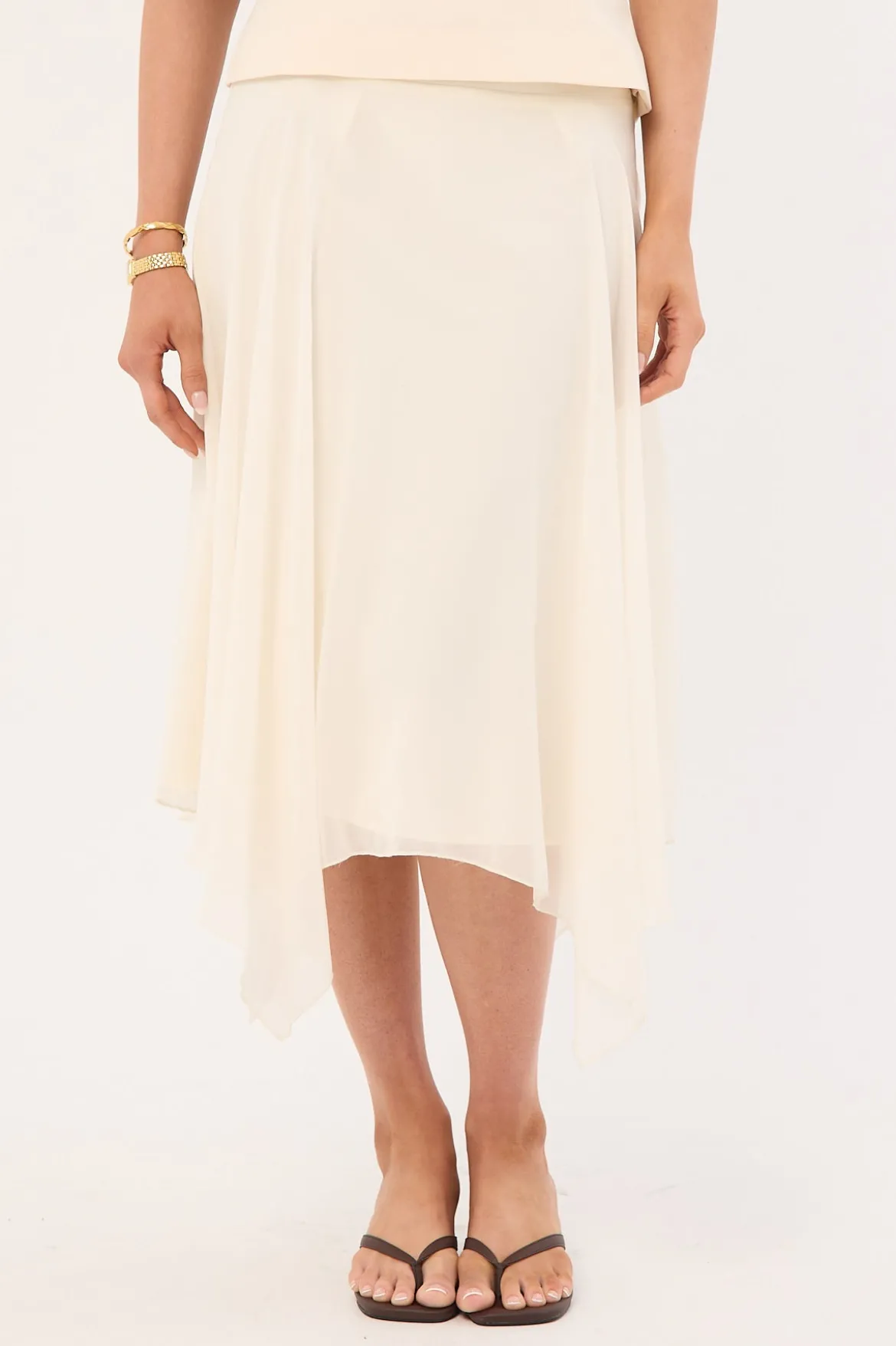 Lula Midi Skirt Cream