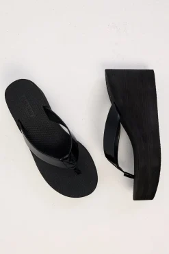 Lulu Black Box Wedge Heel