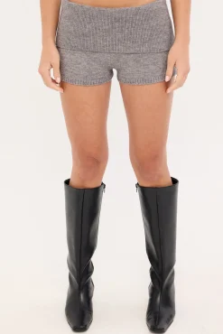 Lumia Knit Short Grey Marle