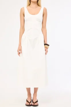Luna Rosa Maxi Dress Porcelain