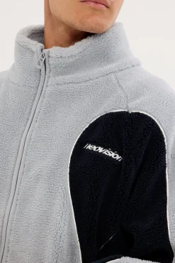 Lunar Sherpa Jacket Navy/Grey
