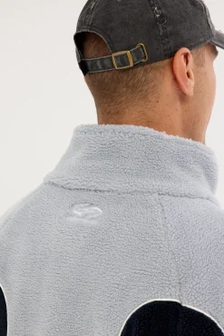 Lunar Sherpa Jacket Navy/Grey