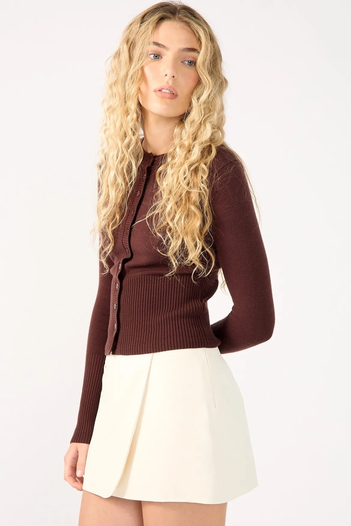 Lupa Mid Rise Skort Cream