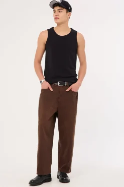 Luxe Ottoman Singlet Black