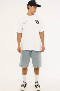 LV Raiders Driven Tee Optical White