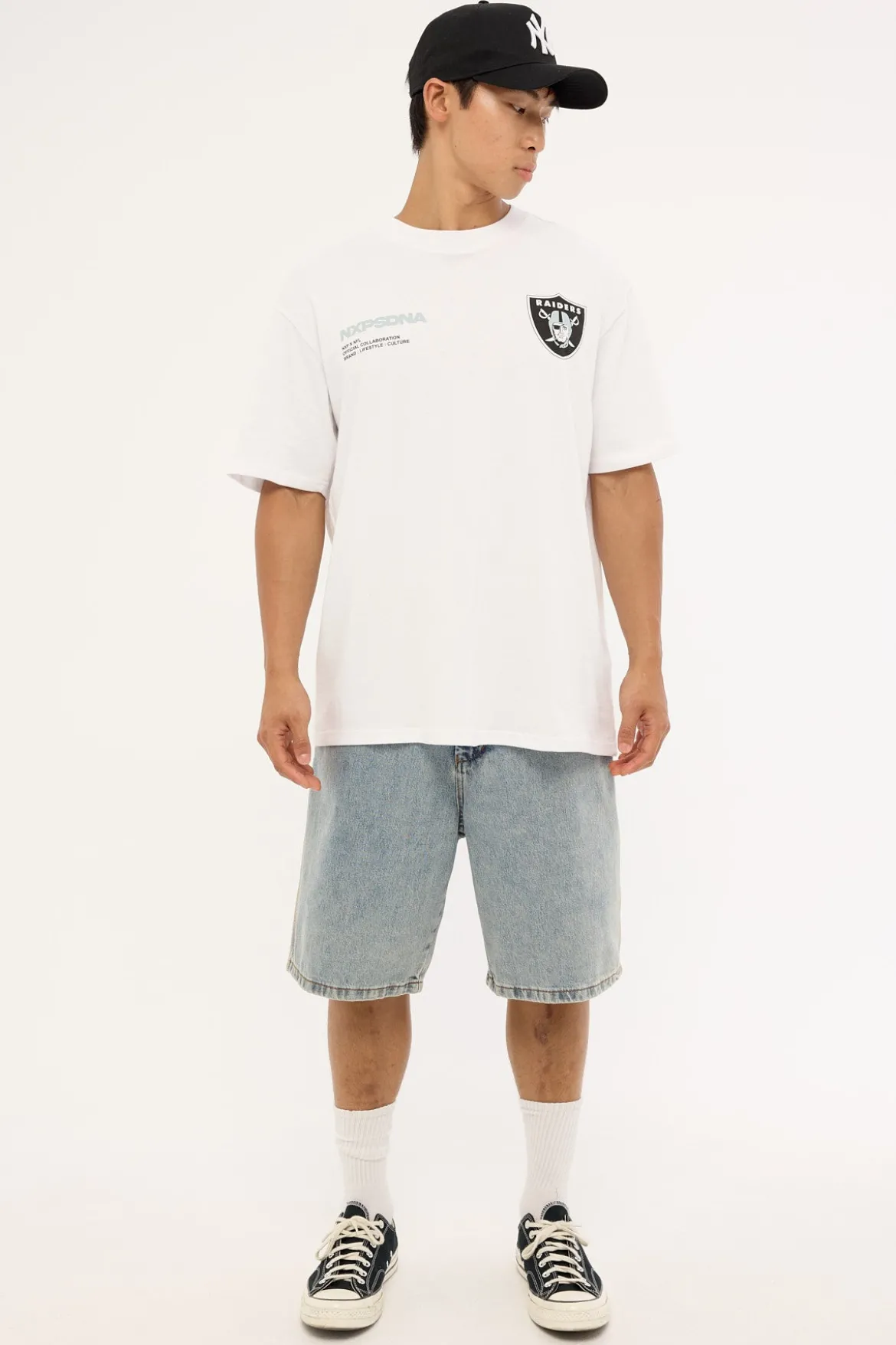 LV Raiders Driven Tee Optical White