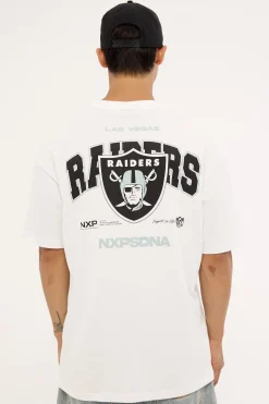 LV Raiders Driven Tee Optical White