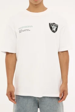 LV Raiders Driven Tee Optical White