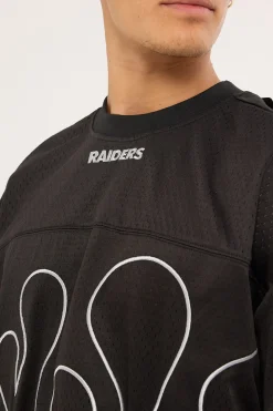 LV-Raiders Flame Tee Black