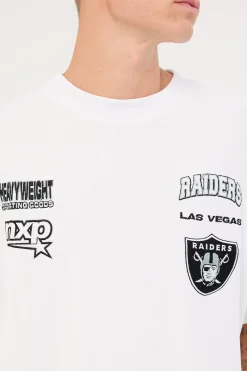 LV-Raiders Surround Tee White