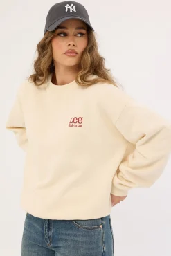 Made Lee Baggy Sweat Soft Ecru