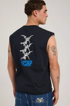 Magic Potion Muscle Tee Washed Black