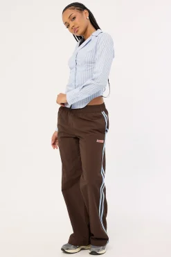 Major League Track Pant Chocolate