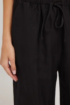 Majorca Beach Pant Black
