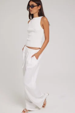 Majorca Beach Pant White