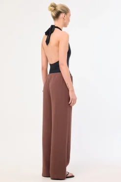 Majorca Elastic Pant Brown