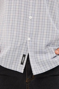 Manners Check Shirt Blue