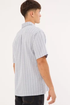 Manners Check Shirt Blue