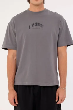 Manor Oversized Tee Charcoal
