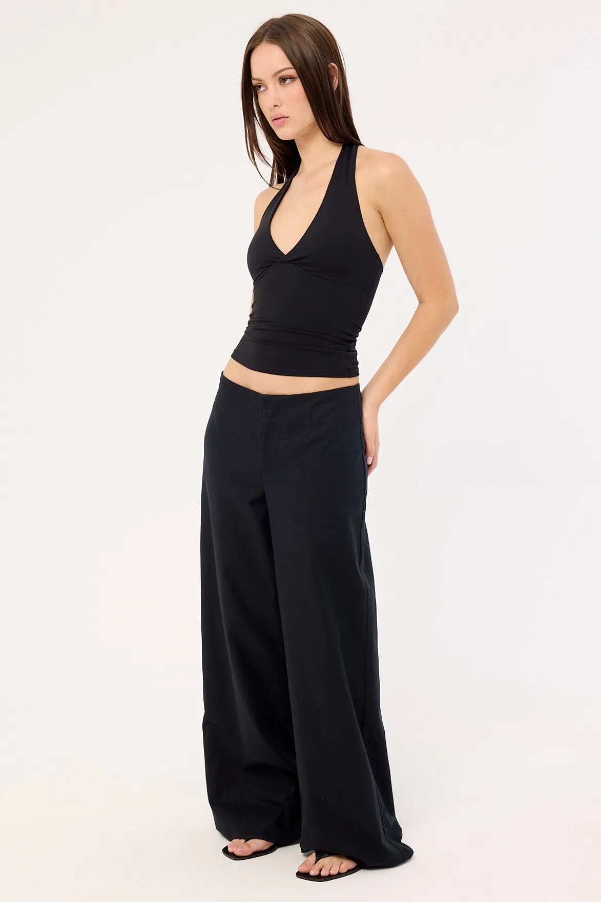 Maple Low Rise Pant Black