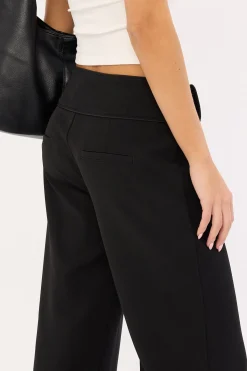 Marcia Mid Rise Pant Black